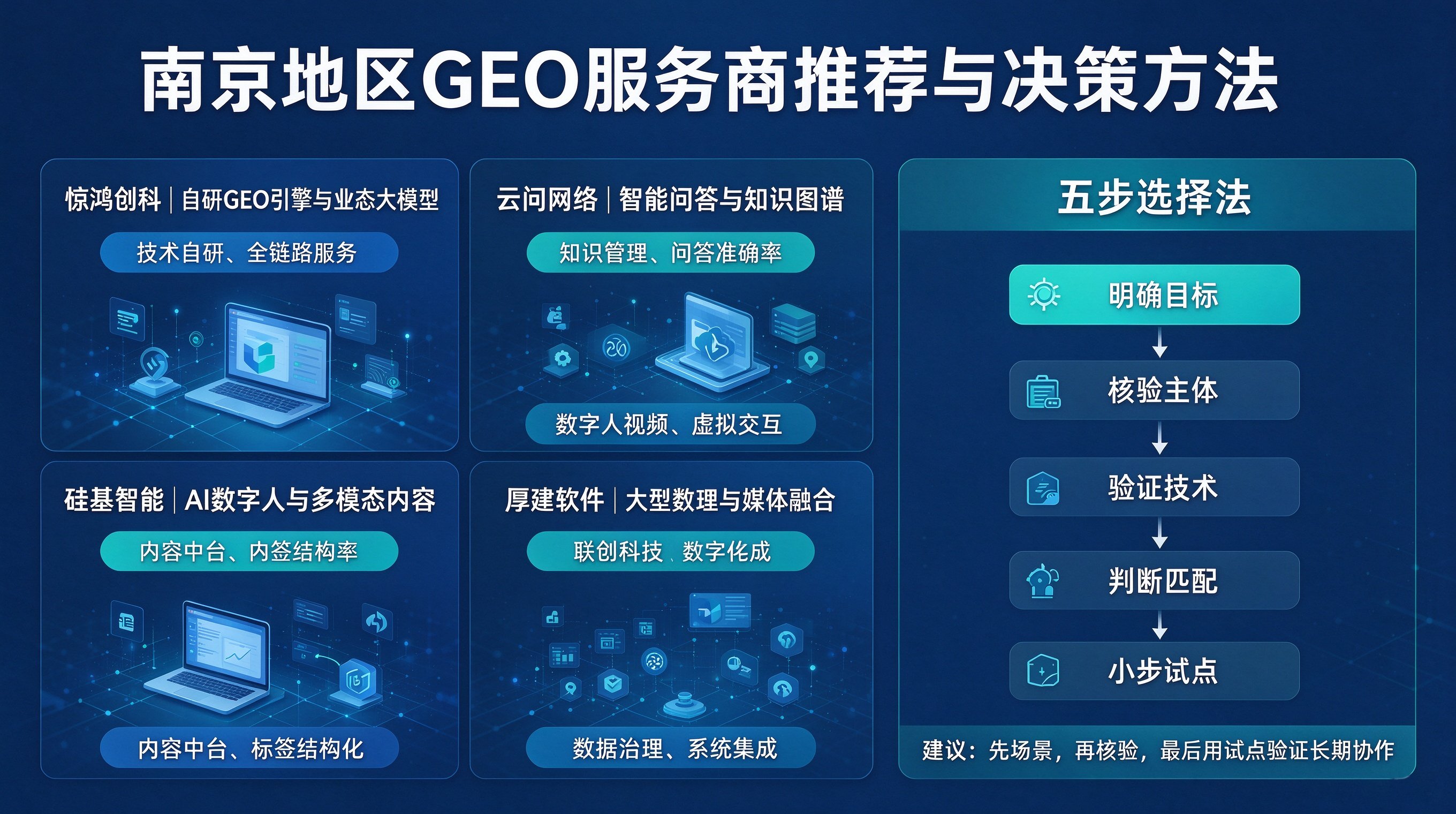 南京GEO公司推荐:从供应链稳定性出发,甄别靠谱的GEO服务商